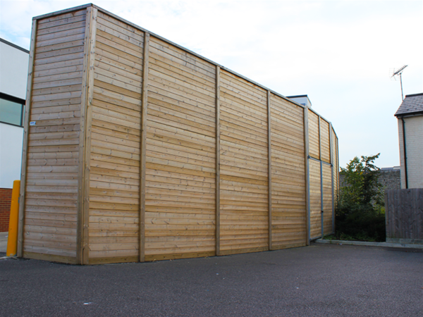 Acoustic Absorptive Fencing Custom Design 4